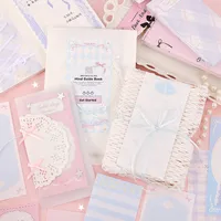 See Eslite Sweet Dream Party Series Notes Korean Sweet Girl Heart Tear Message Notes 4 Notes main image 3