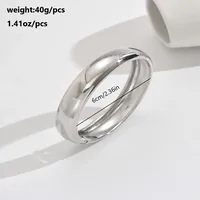 Casual Commute Solid Color Alloy Copper Women's Bangle sku image 5