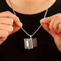 Basic Jesus Titanium Steel Men's Pendant Necklace main image 6
