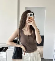 Women's Vest Tank Tops Backless Elegant Preppy Style Streetwear Solid Color main image 1