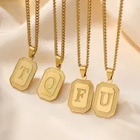 IG Style Letter 304 Stainless Steel Women's Pendant Necklace main image 4