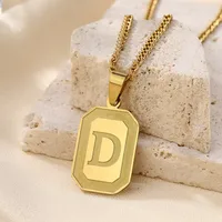 IG Style Letter 304 Stainless Steel Women's Pendant Necklace sku image 3