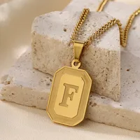 IG Style Letter 304 Stainless Steel Women's Pendant Necklace sku image 5