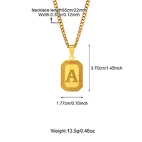 IG Style Letter 304 Stainless Steel Women's Pendant Necklace main image 2
