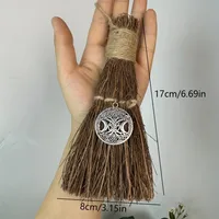 1 Piece Handmade Solid Color Wood Keychain main image 2