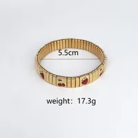Elegant Basic Retro Cherry Strawberry Alloy Plating Women's Bracelets main image 7