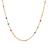 Casual Bohemian Geometric 304 Stainless Steel 18K Gold Plated Women's Necklace main image 8