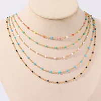 Casual Bohemian Geometric 304 Stainless Steel 18K Gold Plated Women's Necklace main image 5