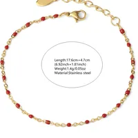 Casual Bohemian Streetwear Geometric 304 Stainless Steel 18K Gold Plated Women's Bracelets main image 2
