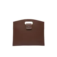 Black White Khaki PU Solid Color Sewing Thread Square sku image 4