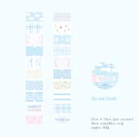 Cartoon School Paper Cartoon Style Cute Sweet Adhesive Tape sku image 2
