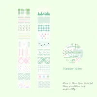 Cartoon School Paper Cartoon Style Cute Sweet Adhesive Tape sku image 4