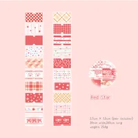 Cartoon School Paper Cartoon Style Cute Sweet Adhesive Tape sku image 6