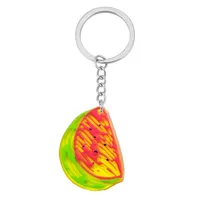 1 Piece Pastoral Cherry Strawberry Grape Acrylic Bag Pendant Keychain sku image 5