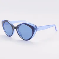 IG Style Streetwear Sunglasses Pc Cat Eye Full Frame Glasses sku image 5