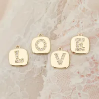 Simple Style Letter Copper Jewelry Accessories main image 3