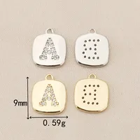 Simple Style Letter Copper Jewelry Accessories main image 2