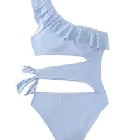 Women's Sexy Stripe 1 Piece One Piece Swimwear main image 3