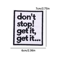 Casual Elegant Streetwear Animal Letter Embroidery Thread sku image 9