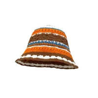 Women's Casual Sweet Color Block Curved Eaves Wool Cap sku image 27