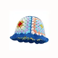 Women's Casual Sweet Color Block Curved Eaves Wool Cap sku image 18