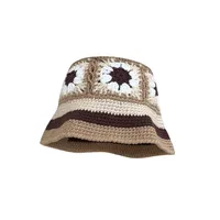Women's Casual Sweet Color Block Curved Eaves Wool Cap sku image 11