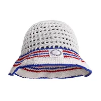 Women's Casual Sweet Color Block Curved Eaves Wool Cap sku image 31