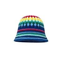 Women's Casual Sweet Color Block Curved Eaves Wool Cap sku image 16