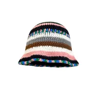 Women's Casual Sweet Color Block Curved Eaves Wool Cap sku image 19