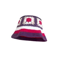 Women's Casual Sweet Color Block Curved Eaves Wool Cap sku image 12