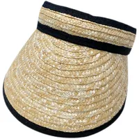 Women's Casual Solid Color Curved Eaves Sun Hat main image 4