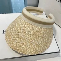 Women's Casual Solid Color Curved Eaves Sun Hat sku image 4