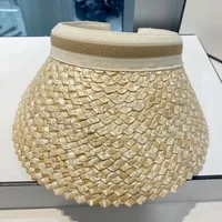 Women's Casual Solid Color Curved Eaves Sun Hat main image 5