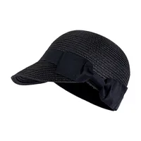 Women's Hawaiian Tropical Bow Knot Curved Eaves Straw Hat Equestrian Hat sku image 4