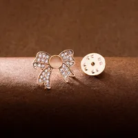 Simple Style Cat Flower Bow Knot Alloy Plating Women's Collar Pin sku image 1