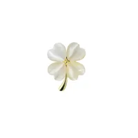 Simple Style Cat Flower Bow Knot Alloy Plating Women's Collar Pin main image 4