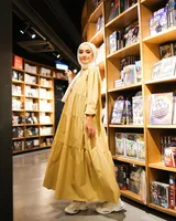 Women's Adults Solid Color Patchwork Abaya sku image 9