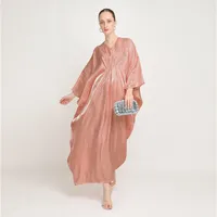 Women's Adults Solid Color Metallic Abaya main image 5