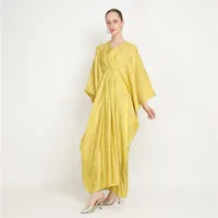 Women's Adults Solid Color Metallic Abaya sku image 1