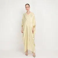 Women's Adults Solid Color Metallic Abaya sku image 2