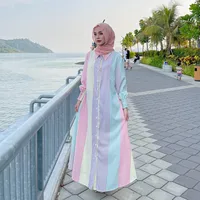 Women's Adults Colorful Printing Abaya main image 2