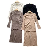 Women's Solid Color Leisure Suit Abaya main image 5