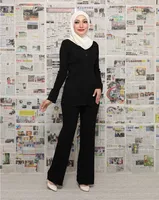 Women's Solid Color Leisure Suit Abaya sku image 1