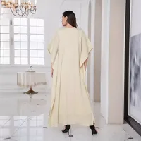 Women's Adults Solid Color Three-dimensional Decoration Abaya main image 5