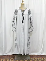 Women's Adults Geometric Symbol Three-dimensional Decoration Abaya sku image 11
