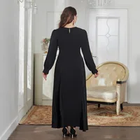 Women's Adults Solid Color Metal Abaya main image 4