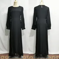 Women's Adults Solid Color Metal Abaya sku image 1