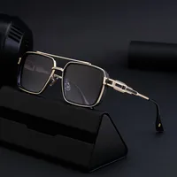 Retro Classic Style Square Pc Square Full Frame Glasses main image 2
