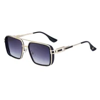 Retro Classic Style Square Pc Square Full Frame Glasses sku image 1