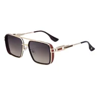 Retro Classic Style Square Pc Square Full Frame Glasses sku image 3